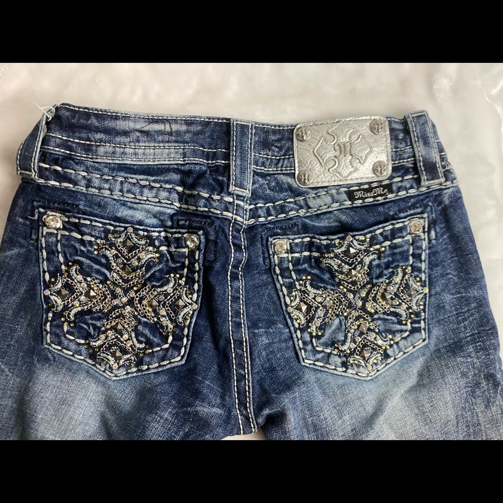 Miss Me jeans cropped size 25